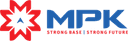 M P K Steels logo